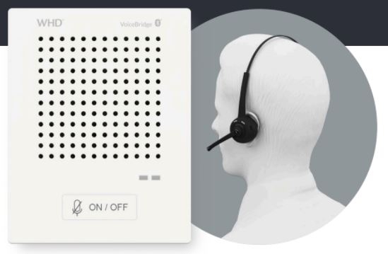 VoiceBridge Bluetooth Gegensprechanlage mit Headset