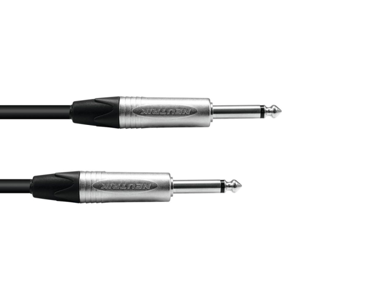 PSSO Lautsprecherkabel Klinke 2x2,5 10m sw