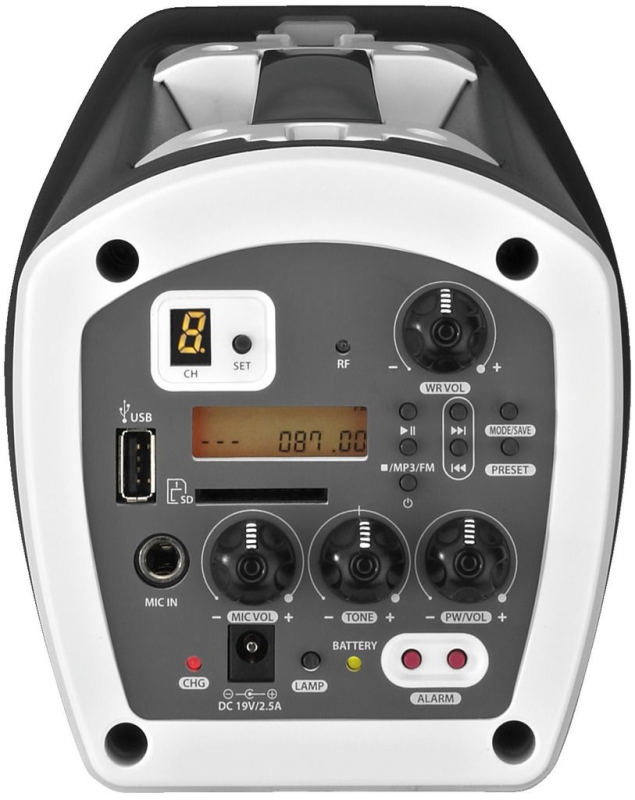 WA-35 Transportables MP3-FM-Verstaerkersystem mit Funkmikrofon