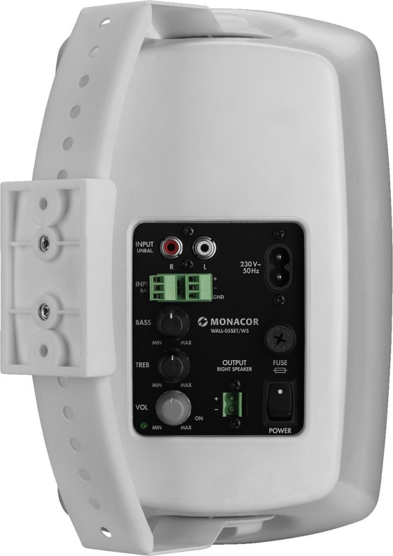 WALL-05SET/WS Aktives 2-Wege-Stereo-Lautsprecherboxen-System, 2 x 30 W