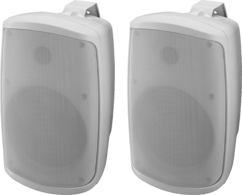 WALL-06SET/WS Aktives 2-Wege-Stereo-Lautsprecherboxen-System, 2 x 30 W