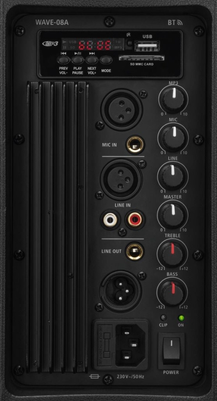 WAVE-08A Aktive Fullrange-Lautsprecherbox, 150 W