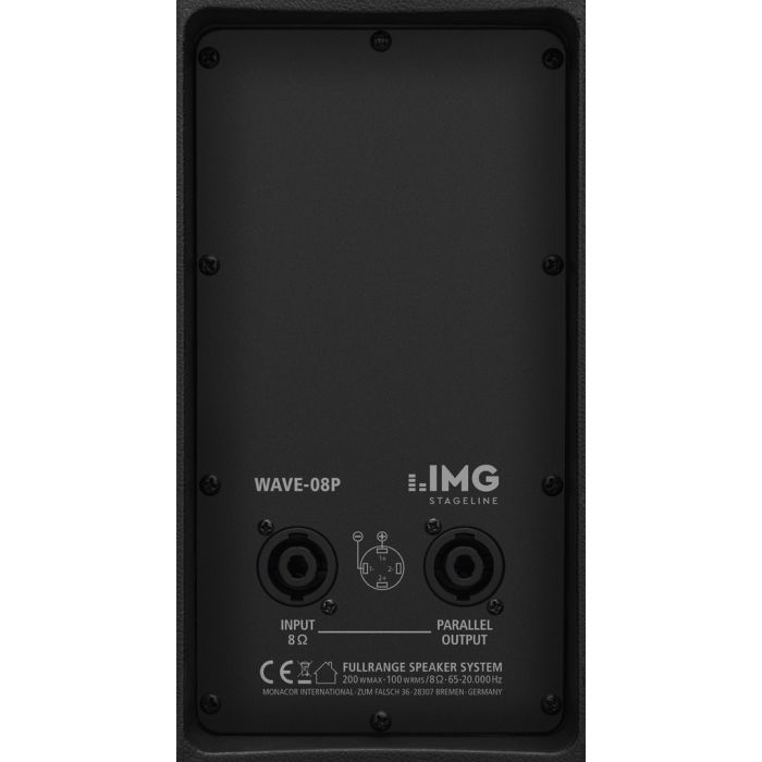 WAVE-08P Passive Fullrange-Lautsprecherbox, 200 W, 8 OHM
