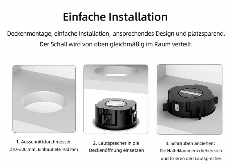 DAN-WiFi-320 WLAN multiroom Einbaulautsprecher