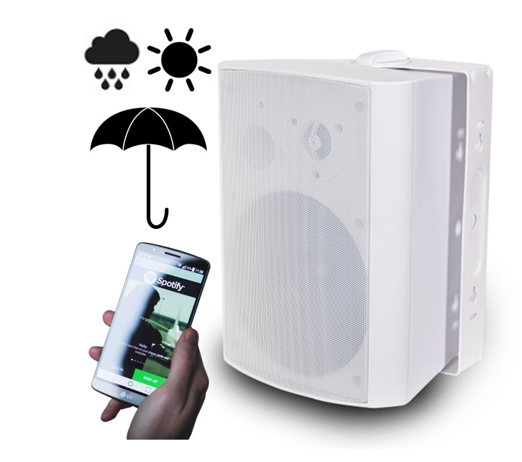 Multiroom WiFi-Speaker - wireless Indoor/Outdoor Lautsprecherbox wetterfest