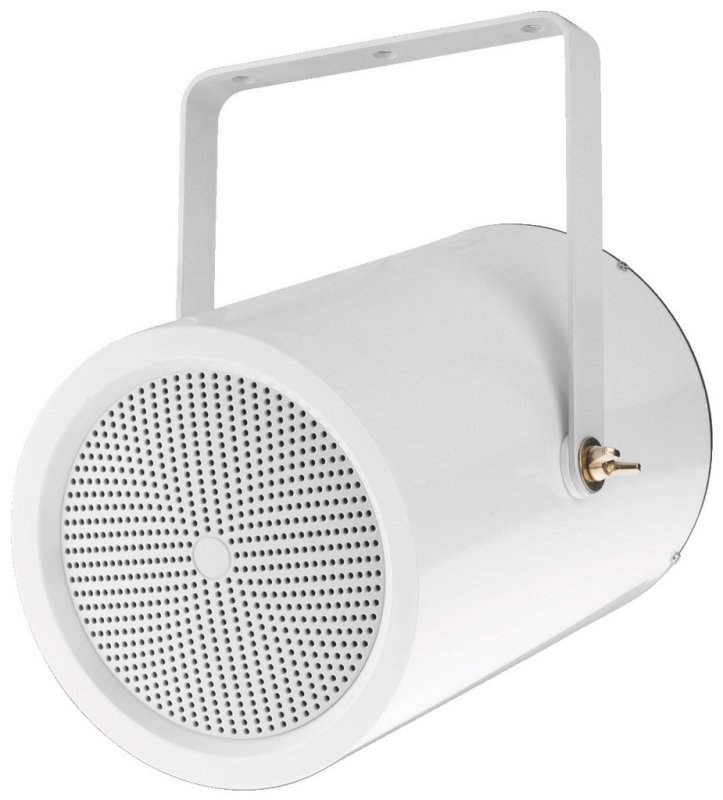 MONACOR EDL-255/WS – Projektorlautsprecher 100V/8 Ohm, weiß