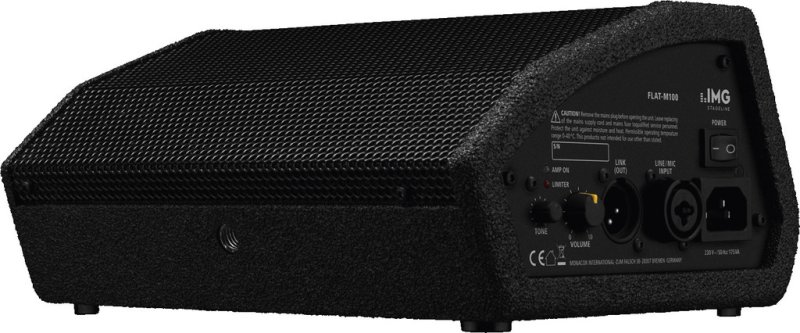 IMG STAGELINE FLAT-M100 aktiver Bühnenmonitor, Produktansicht 4