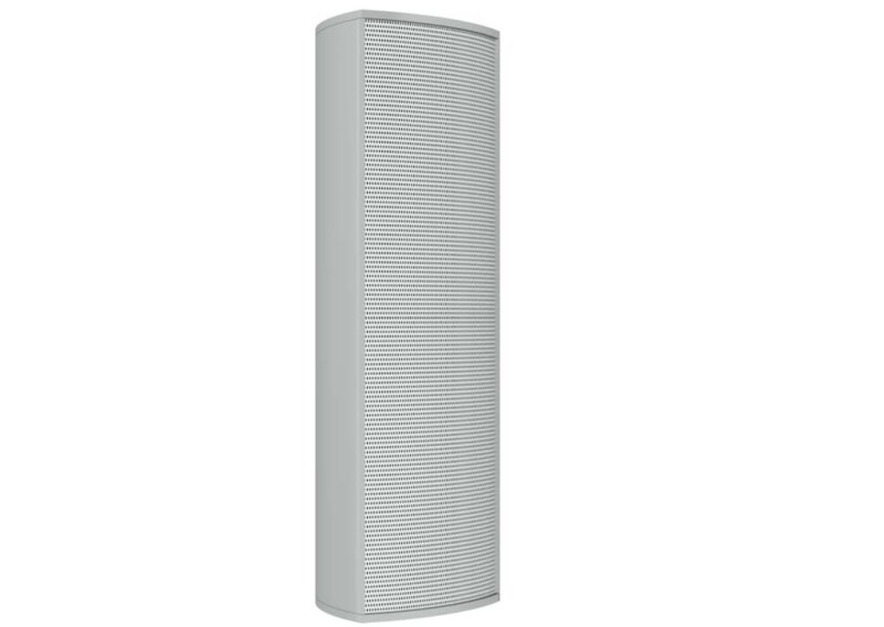 Pöschel PTS300-SI-16 – Tonsäule, 16 Ohm, 12 W, Silber
