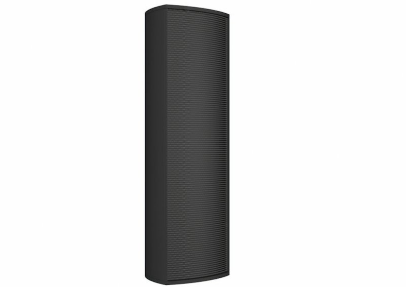 Pöschel PTS300-SW – 100-V-Tonsäule, 10 W, Schwarz