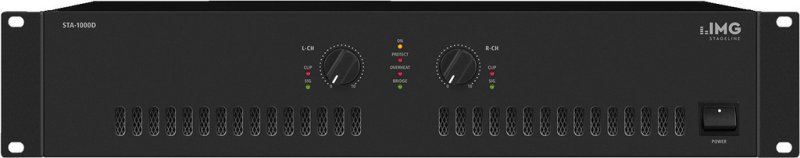 IMG STAGELINE STA-1000D – Stereo-PA-Verstärker, 2 x 500 W