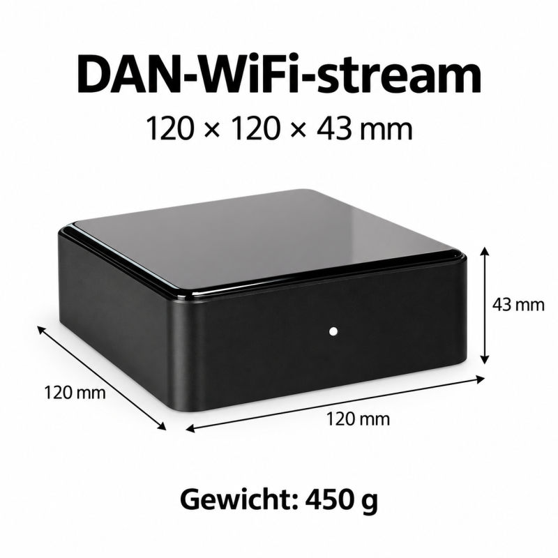 DAN-WiFi-stream Audio-Eingangsbrücke für Multiroom