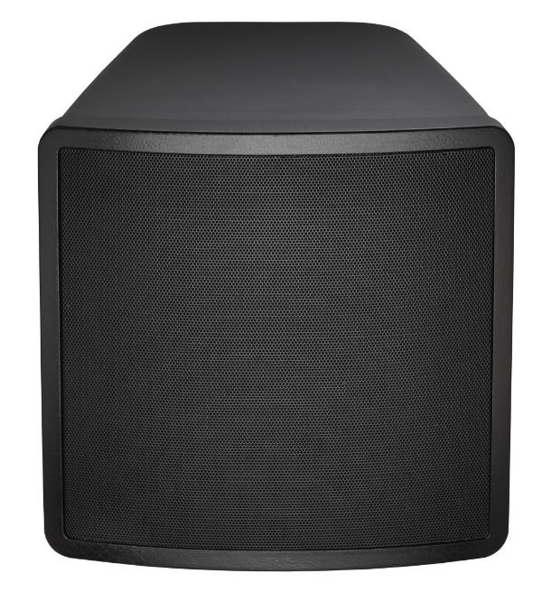 EN 54-24 Koaxial-Lautsprecher 100 V, 150 W, schwarz – PRO 150-200/T plus black-EN54