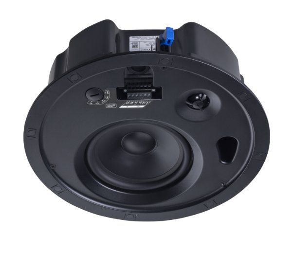 Aktiver Dante-Deckenlautsprecher 30 W, 2-Wege, schwarz – DL-D 30-130 black Dante