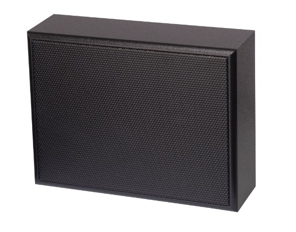 EN 54-24 A/B-Linien Wandlautsprecher 100 V, 2 × 6 W, schwarz – WA-AB 06-100/T black-EN54V