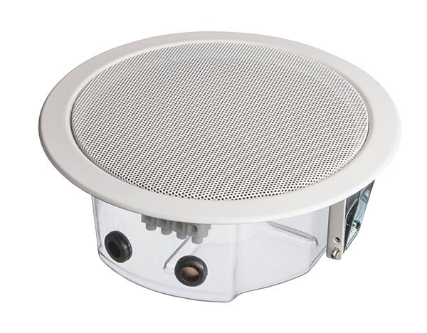 EN 54-24 Deckenlautsprecher 100 V, 6 W, weiß, mit Kondensator – DL-E 06-130/T-EN54-C