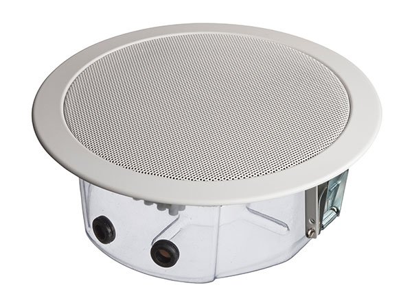 EN 54-24 Deckenlautsprecher 100 V, 6 W, weiß, WAGO-Klemme – DL-E 06-165/T-EN54W