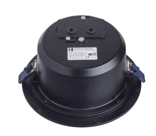 EN 54-24 Deckenlautsprecher 100 V, 6 W, schwarz – DL-SE 06-165/T black-EN54