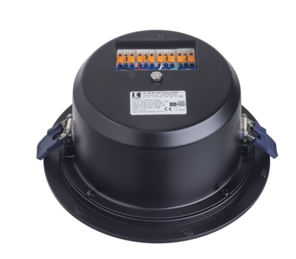 EN 54-24 Deckenlautsprecher 100 V, 6 W, schwarz – DL-SE 06-165/T black-EN54