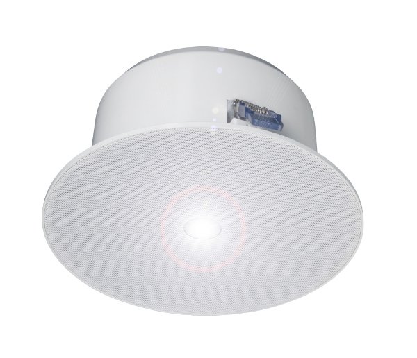 EN 54-24 Deckenlautsprecher 100 V, 6 W, weiß, mit Blitzleuchte – DL-SE 06-165/T-EN54 safe STR