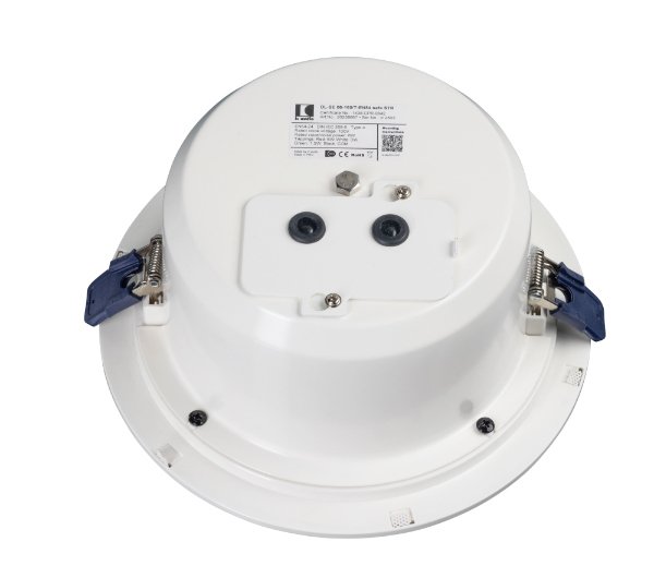 EN 54-24 Deckenlautsprecher 100 V, 6 W, weiß, mit Blitzleuchte – DL-SE 06-165/T-EN54 safe STR