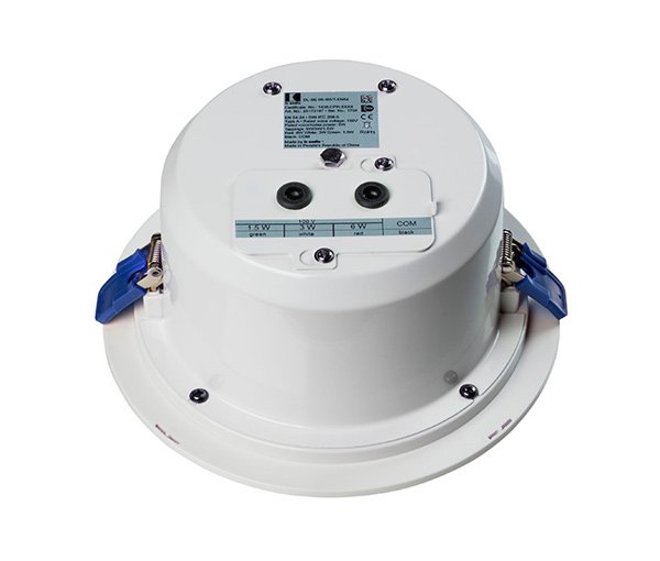 EN 54-24 Deckenlautsprecher 100 V, 10 W, weiß – DL-SE 10-165/T plus-EN54