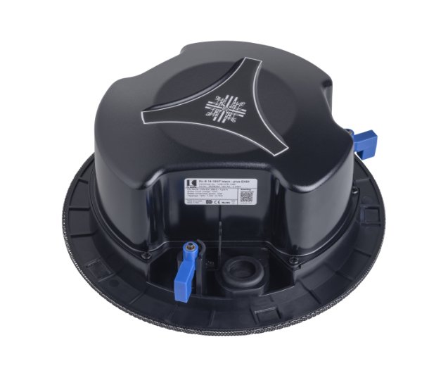 EN 54-24 Deckenlautsprecher 100 V, 15 W, schwarz – DL-S 15-100/T plus black-EN54