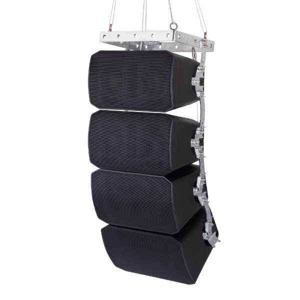 EN 54-24 Line-Array-Lautsprecher 100 V, 4 W, schwarz – DS 100/T plus black-EN54 Line Array