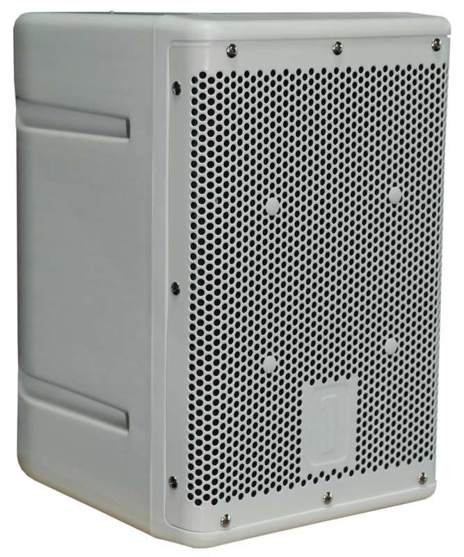 One Systems 108/HTC – 8-Zoll-100V-Outdoorlautsprecher, weiß