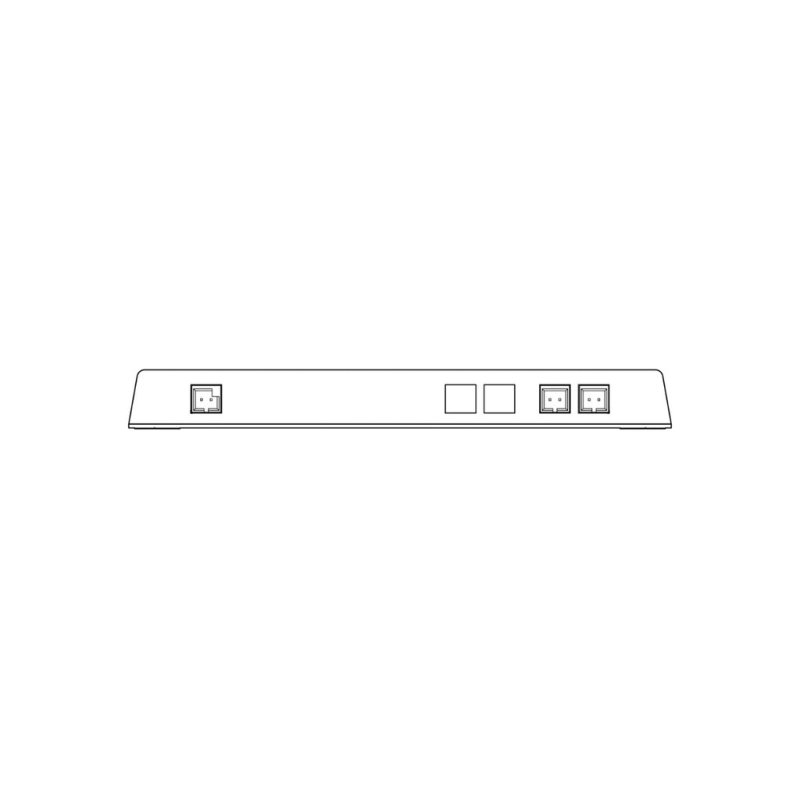 WHD BTR203 Bluetooth-Einbauverstärker, schwarz