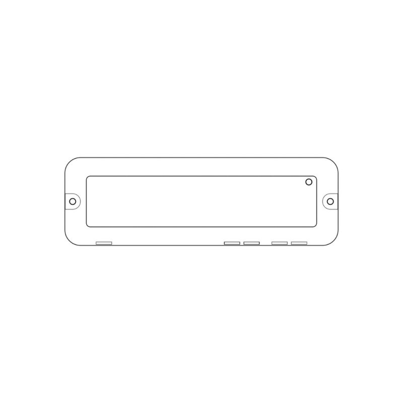 WHD BTR203 Bluetooth-Einbauverstärker, schwarz