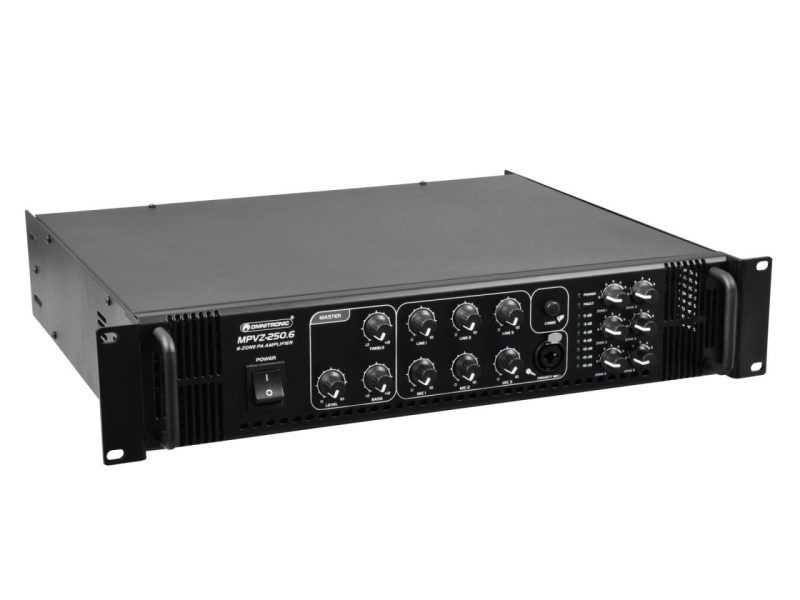 OMNITRONIC MPVZ-250.6 Mischverstärker