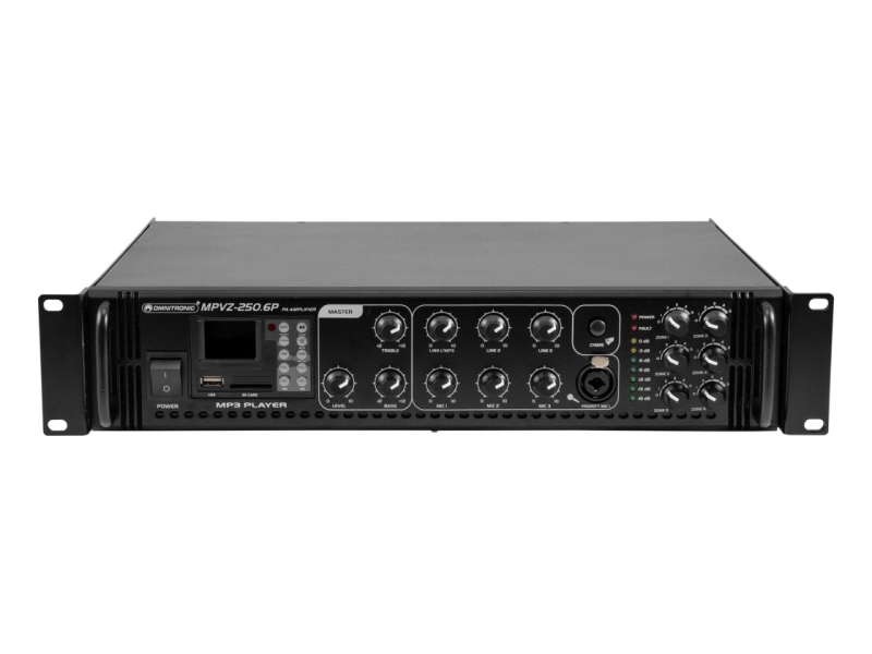 OMNITRONIC MPVZ-250.6P Mischverstärker
