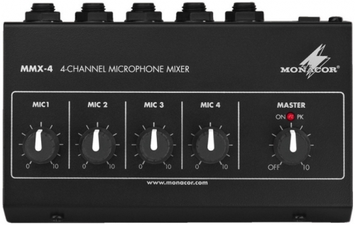 Mikrofon-Mischer MMX-4
