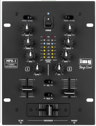 Stereo-Mischpult MPX-1/BK