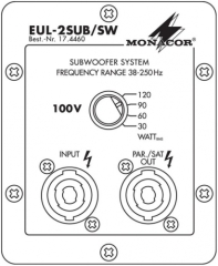 ELA-Subwoofer EUL-2SUB/SW