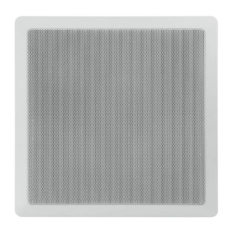 quadratischer 2-Wege HiFi Decken-Einbaulautsprecher DAN-CMS-608