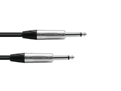 PSSO Lautsprecherkabel Klinke 2x2,5 10m sw