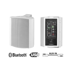 Aktives 2-Wege Bluetooth Lautsprecherboxen Set mit Bluetooth 5.0 TWS