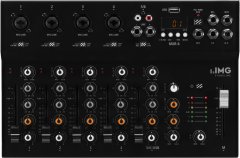 IMG STAGELINE MXR-6 – 6-Kanal-Mischpult mit USB und Bluetooth