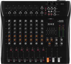 IMG STAGELINE MXR-80 – 8-Kanal-Mischpult mit USB und Bluetooth