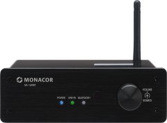 Monacor SA-160BT – Stereo-Verstärker, Bluetooth und NFC, 2 x 30 W