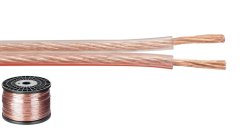 Monacor SPC-115CA – Lautsprecherkabel, 2 x 1,5 mm², 100 m