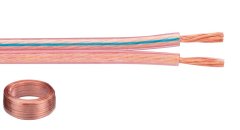 Monacor SPC-15 – Lautsprecherkabel, 2 x 1,5 mm², 50 m