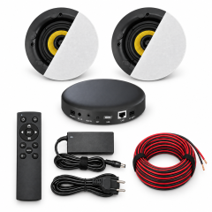 MARD-Audio DAN-AMP-100 DL Set – WLAN-Verstärker mit 2 Deckenlautsprechern