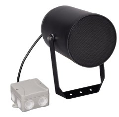 EN 54-24 Soundprojektor 100 V, 20 W, schwarz – DA-P 20-130/T black-EN54