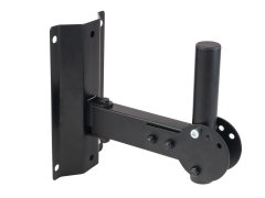 OMNITRONIC WH-1 Lautsprecher-Wandhalter, schwarz