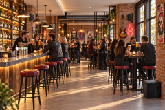 Bar & Lounge 6.2 – Beschallungsanlage mit Musikplayer